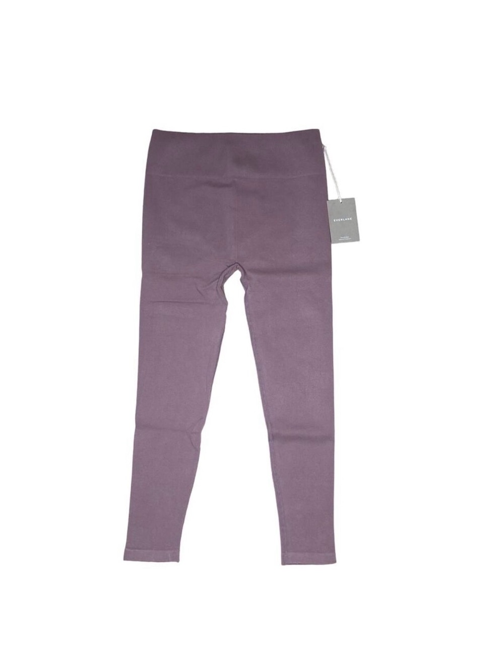 Everlane Seamless Legging XL/XXL Light Purple Ribbed Knit High Rise NWT